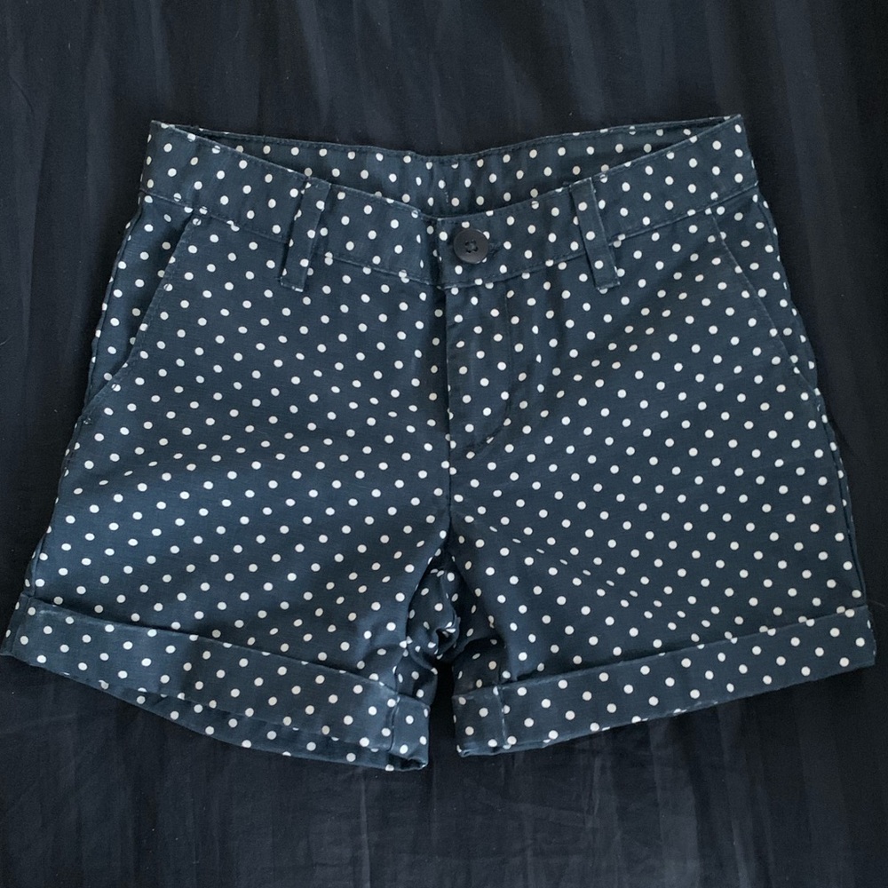 GapKids Navy Polka Dots Shorts